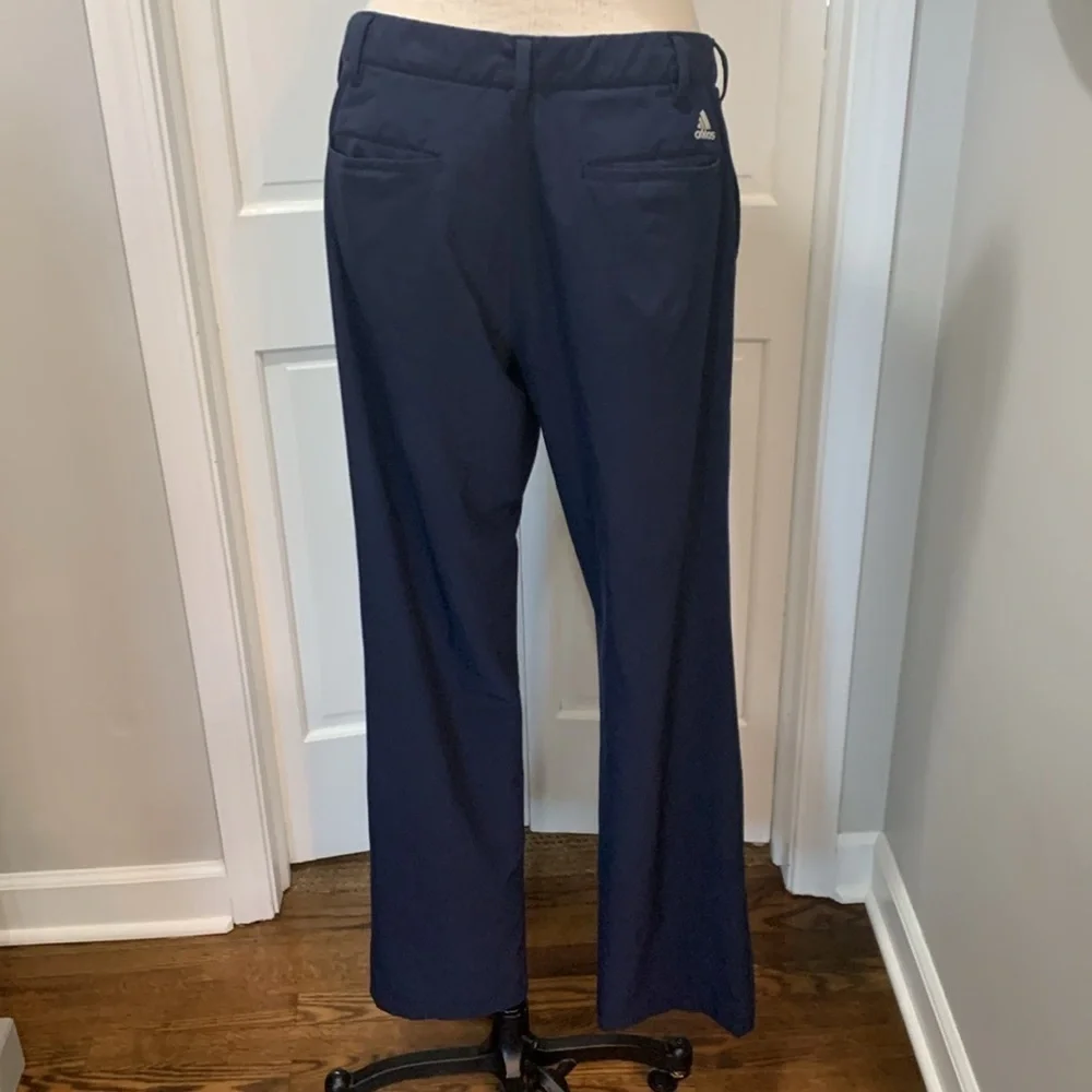 Adidas sz 35x34 navy blue pants